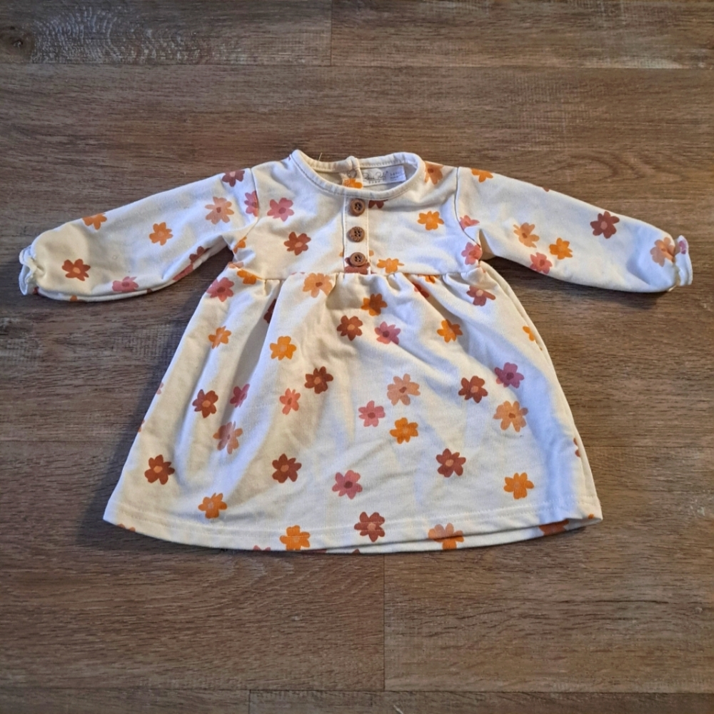 René Rofé Fall Long Sleeve Baby Dress Size 3-6 Months